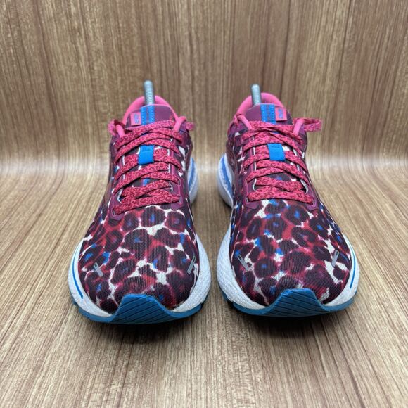 Brooks Adrenaline GTS 22 Women's Size 9.5 B  Magenta/Raspberry/White Sneakers - Picture 4 of 9